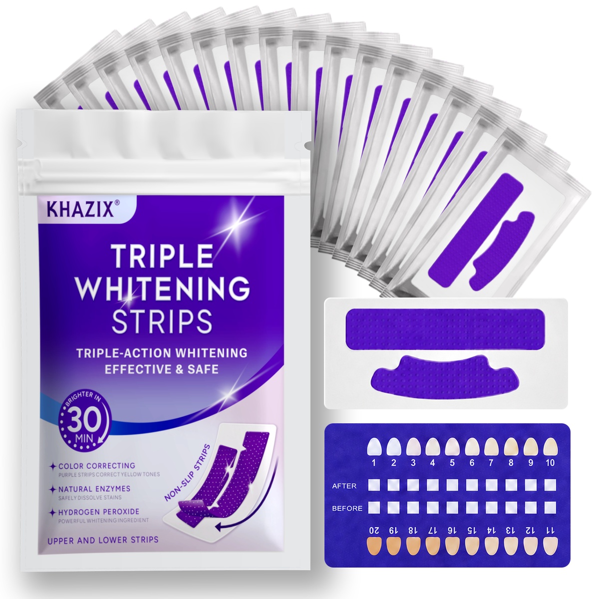 7 szt. Paski do pielęgnacji zę – Teeth Whitening Kit recenzja i cena