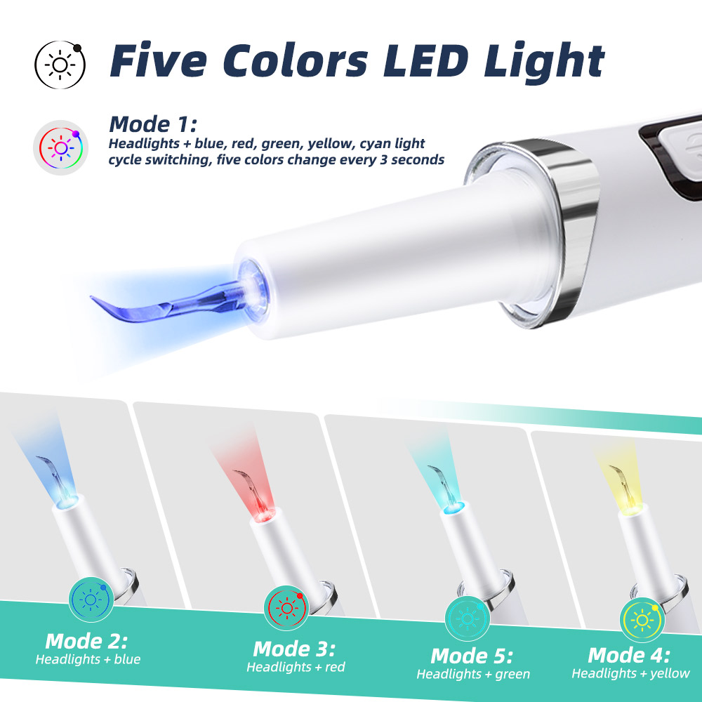 5 LED Ultradźwiękowy Czyścik d – Teeth Whitening Mouthwash recenzja i cena